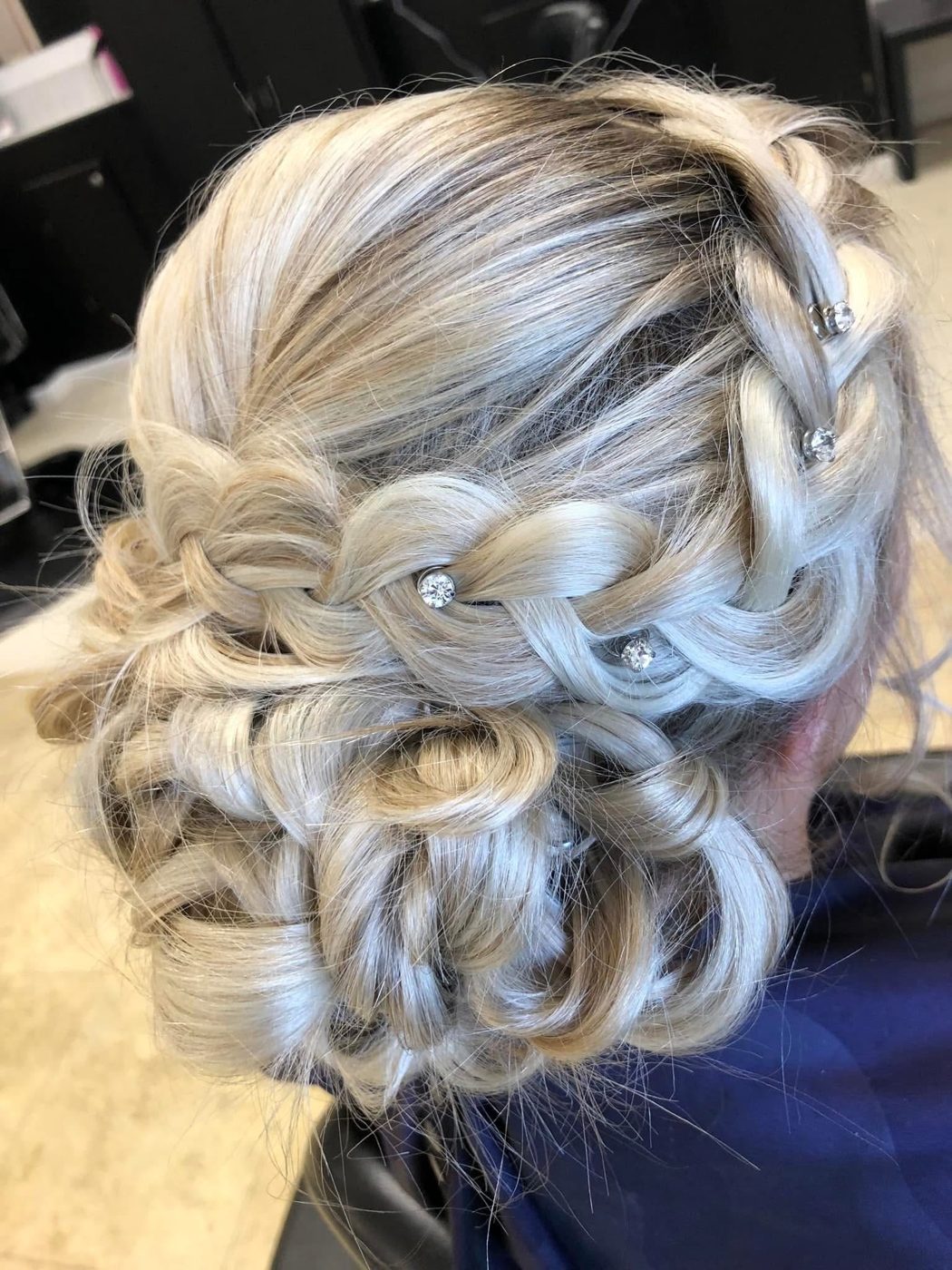 Hair color and styling by the Twisted Scissors team